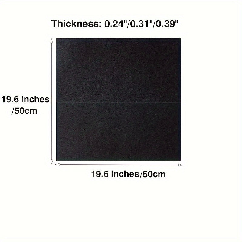 6mm-10mm Thick Carbon Felt Welding Blanket 1800 F Heat Resistant Mat