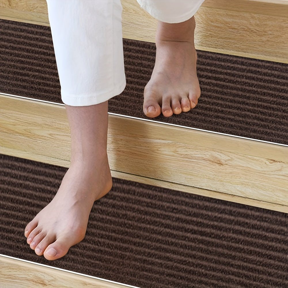 15pcs Non Slip Stair Rugs Soft Washable Stair Carpet Runner for Hall