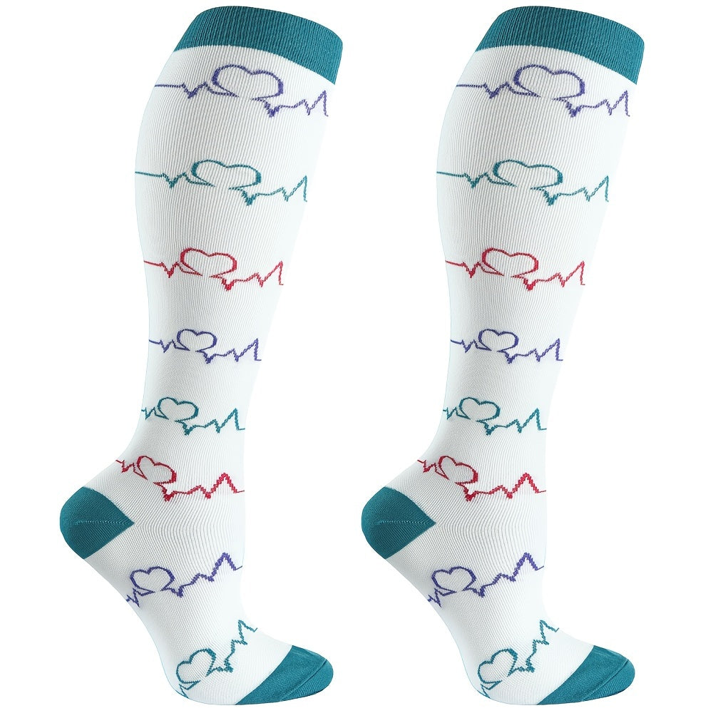 20-30mmHg Compression Socks for Women & Men - Athletic Support
