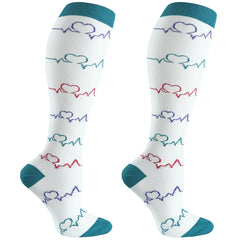 20-30mmHg Compression Socks for Women & Men - Athletic Support
