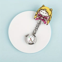 Nurse Watch Hanging Watch Chest Watch Cartoon Students Examination