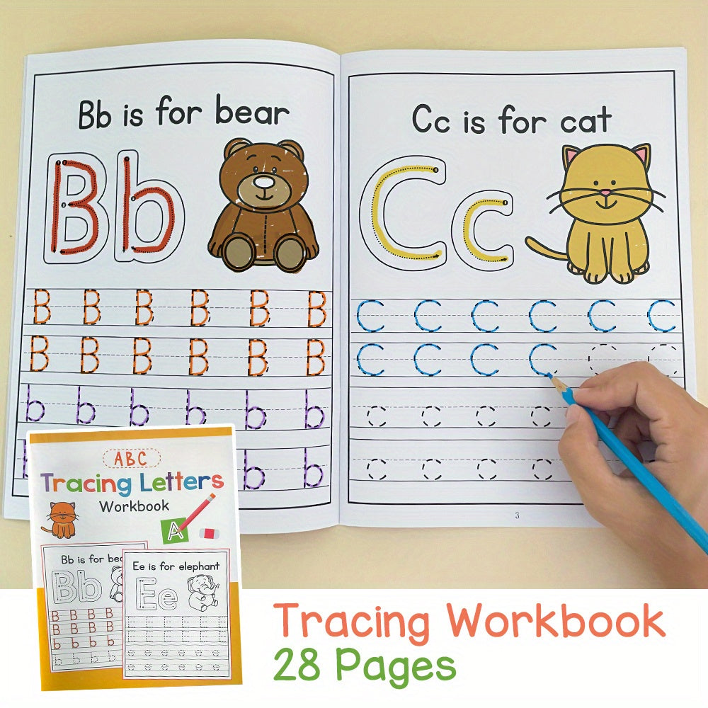 LACHILLY Alphabet Tracing Workbook for Kids - Handwriting Practice