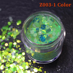 Glow In The Dark Holographic Body Glitter - Sparkle Makeup