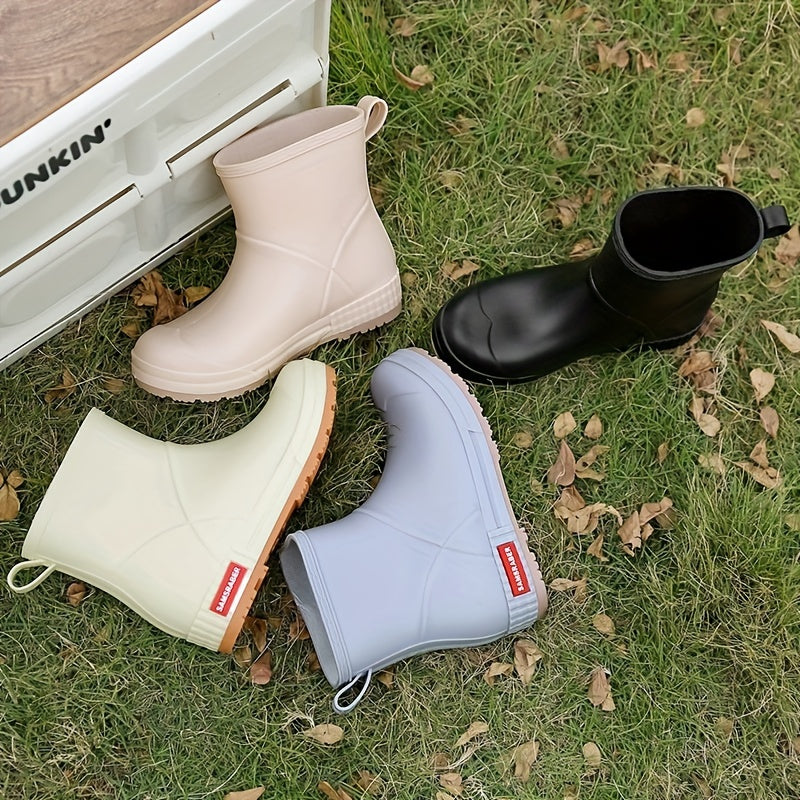Women's Lightweight Rain Boots Waterproof Slip Proof Outdoor Rain Boots