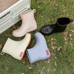 Women's Lightweight Rain Boots Waterproof Slip Proof Outdoor Rain Boots