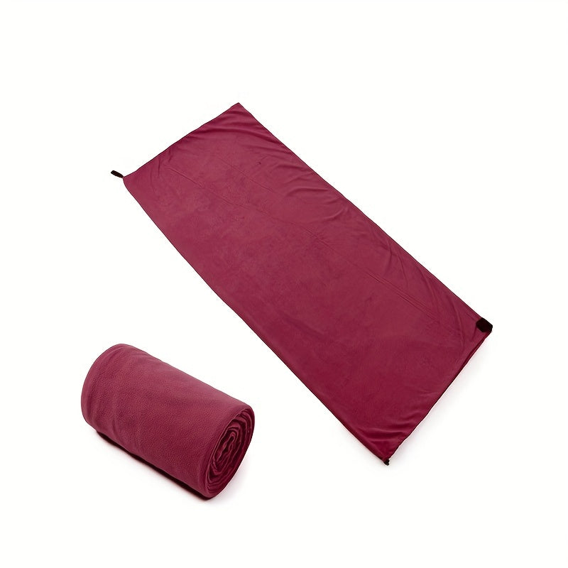 Portable Ultra Light Fleece Sleeping Bag for Camping