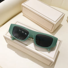Vintage Men's Rectangular Sunglasses