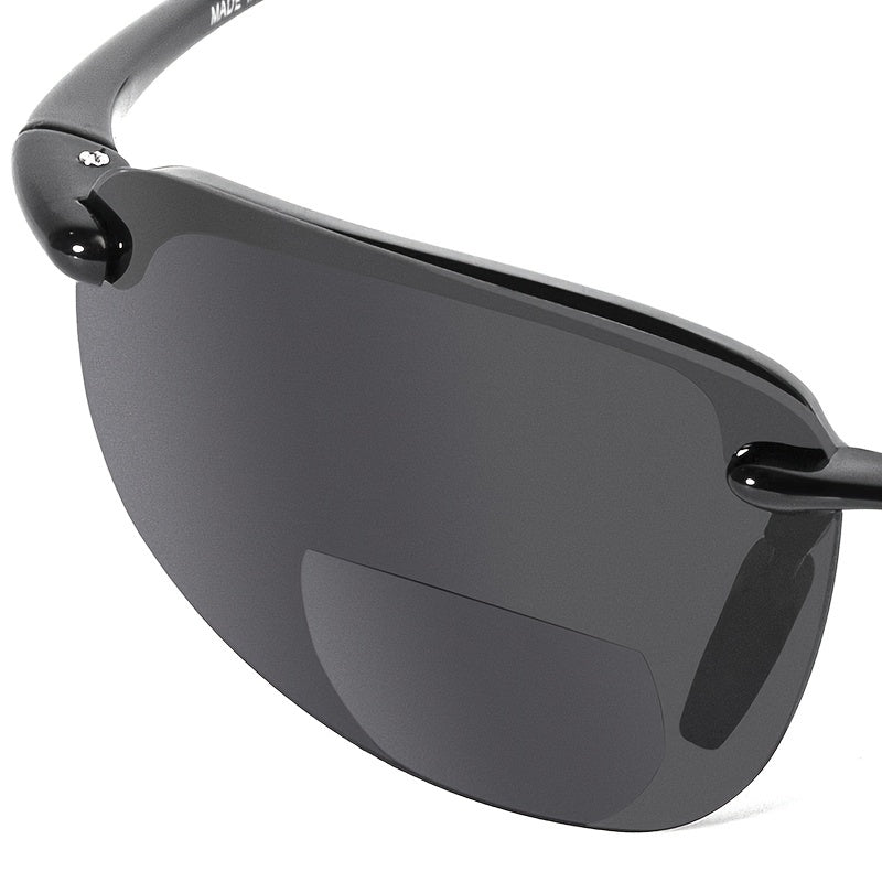 MAXJULI Bifocal Sunglasses TR90 Frame Comfortable UV Protection
