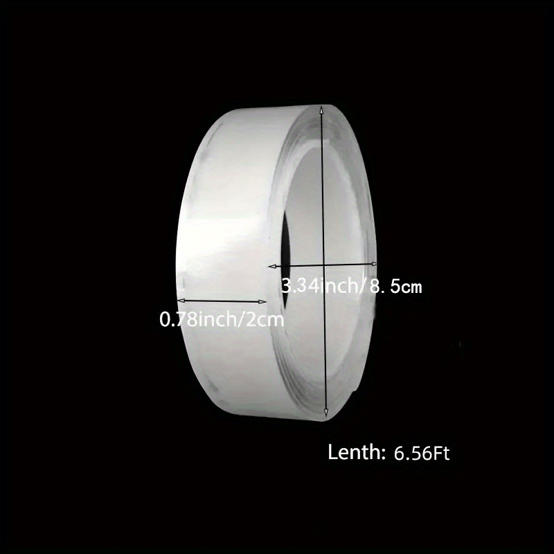 Heavy Duty Double Sided Tape Reusable Strong & Sticky Removable Washable