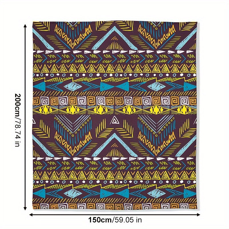 Bohemian Style Printed Blanket Soft And Warm Nap Blanket