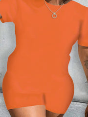 Women's Tee & Shorts Outfits Set