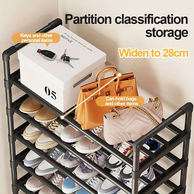 KYHK Heavy Duty Metal Shoe Storage Rack 8 Layer