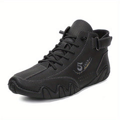 Men's Lace Up High Top Sneakers Boots