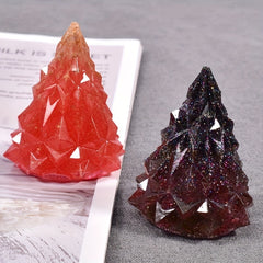 1PC 3D Christmas Tree Silicone Resin Mold Epoxy Resin Crafts Charms DIY Jewelry