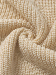 Cut Out Turtle Neck Sweater