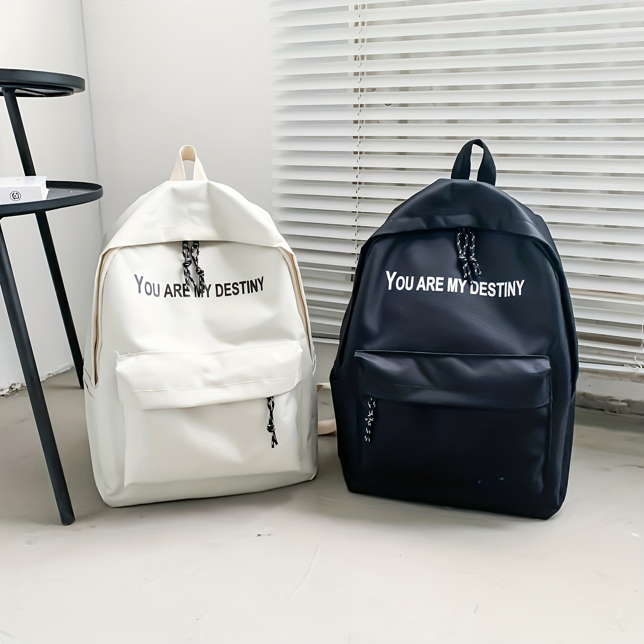 Children's Lightweight Nylon Travel Backpack Letter Schoolbag