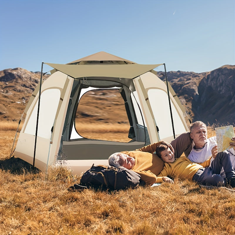 Large Space Waterproof Camping Tent Portable Fully Automatic