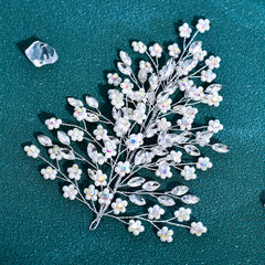 Faux Pearl Bridal Hairpiece Wedding Headpiece HP916