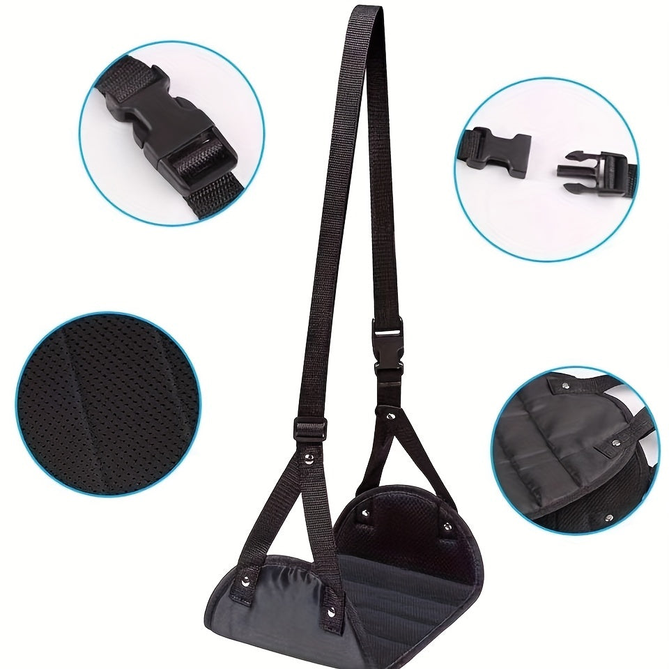 Portable Airplane Footrest - Travel Hammock for Office & Home