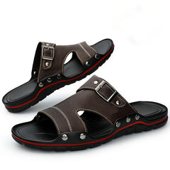 Men's Lightweight Slides Casual Slippers Comfortable House Shoes