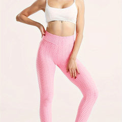 High Waist Stretchy Sports Leggings for Yoga Fitness Gym