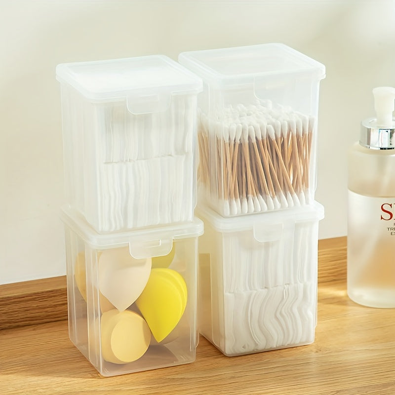 Plastic Storage Box for Cosmetics and Accessories