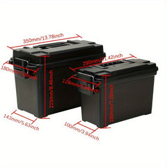 Plastic Tool Box Portable Handle Lightweight Storage Case