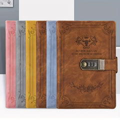 Secure Password Book Lock Journal Notebook Stationery