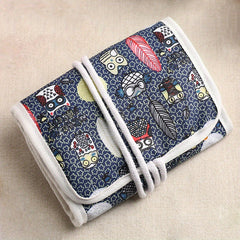 Crochet Storage Bag Empty Crochet Storage Box Roll Up Crochet Box