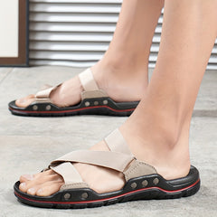 Men's Beach Shoes Quick Drying Non Slip Slides