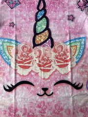 Floral Horn Graphic T Shirt for Kids