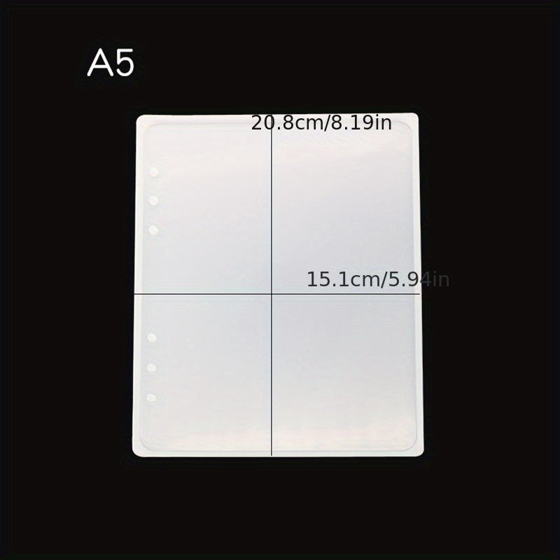 A5 A6 A7 Notebook Cover Resin Mold DIY Silicone Mold