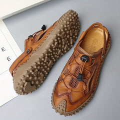 Men's Stitch Non Slip Sandals Wear resistant Comfy Beach Shoes Summer
