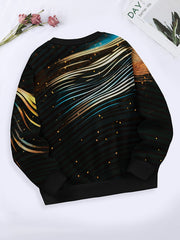 Girls Boys Long Sleeve Crew Neck Sweatshirt for Sports Gift