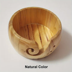 Wooden Yarn Bowl DIY Yarn Storage Container