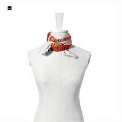Personalized Square Scarf with Your Photo or Logo - Soft and Versatile Shawl