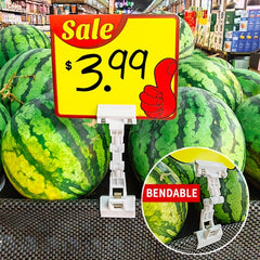 Label Fixing Clip - Retail Store Essential