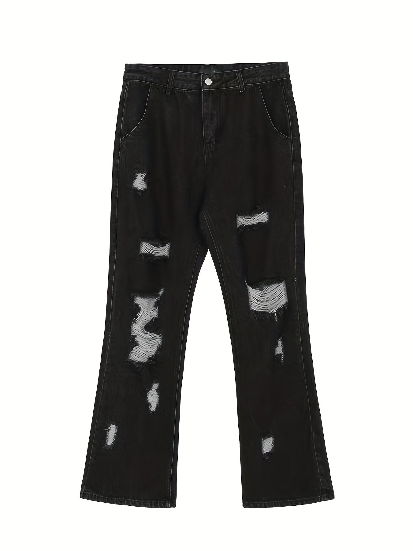 Men's Ripped Jeans Casual Denim Pants