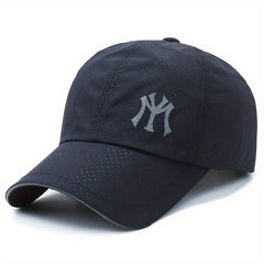Breathable Mesh Baseball Cap Quick Drying Lightweight Sun Hat UV Protection