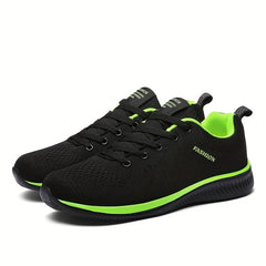 Men's Knitted Lightweight Sneakers for Running