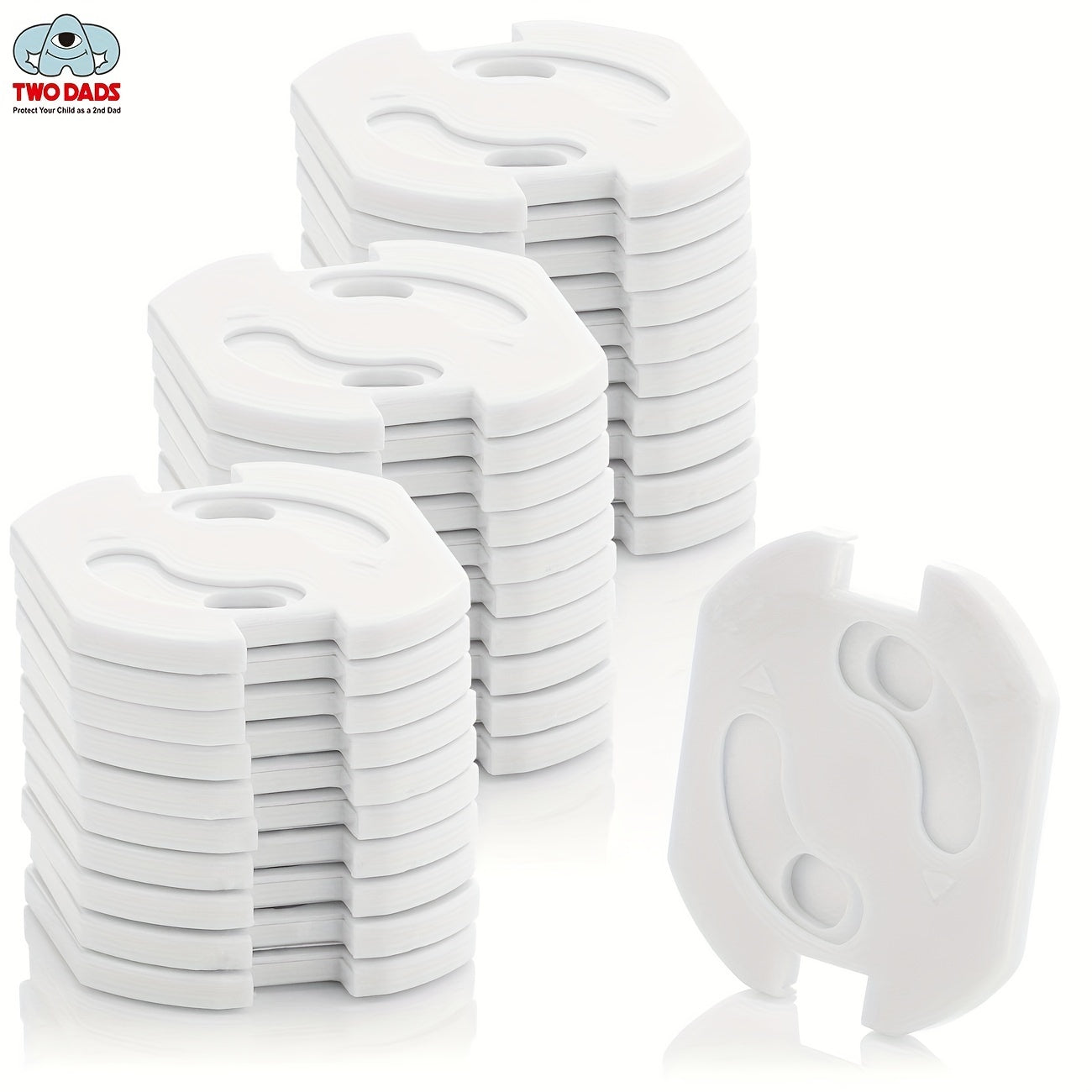 30pcs Baby Socket Protection Child Lock Glue-On Safety Sockets