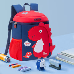Dinosaur School Bag Cartoon Backpack Large Capacity Adjustable