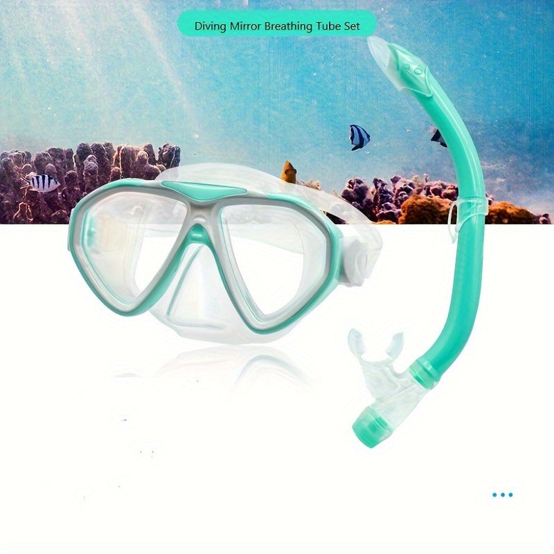 Youth Snorkeling Set Waterproof Anti Fog Scuba