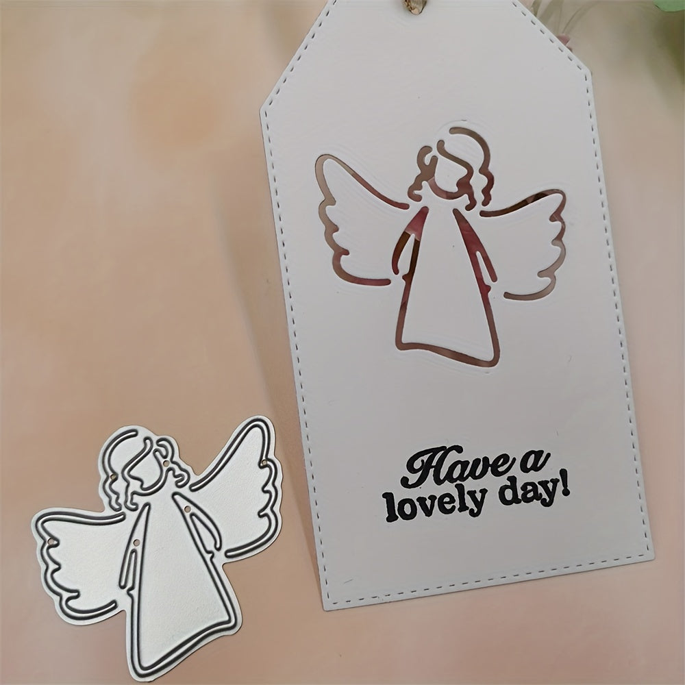 1pc Angel Metal Cutting Dies Stencil For Card Decoration DIY Scrapbooking