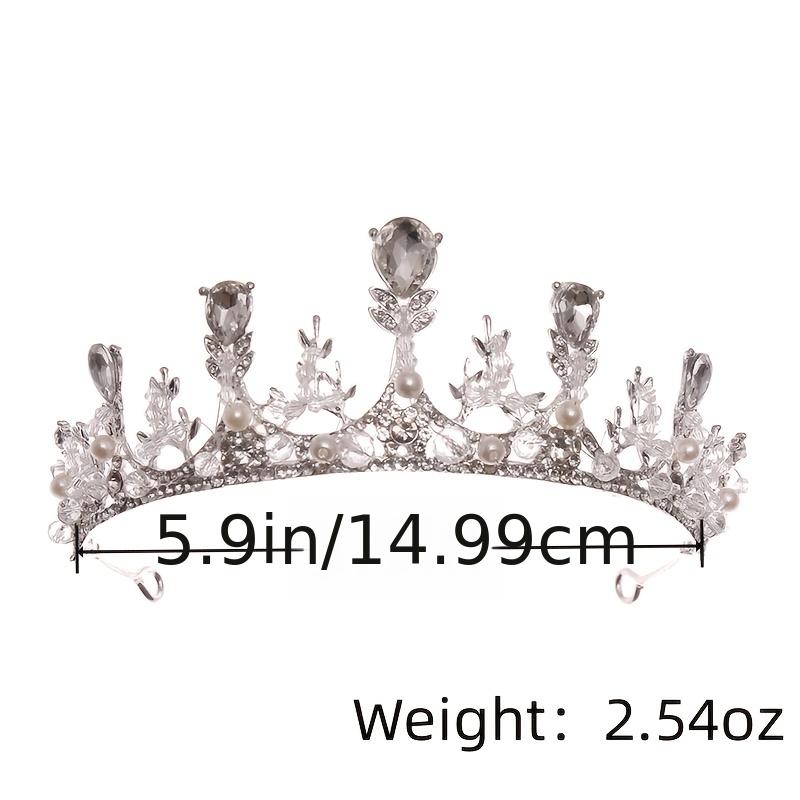 Crystal Bride Tiara Wedding Crown Headband