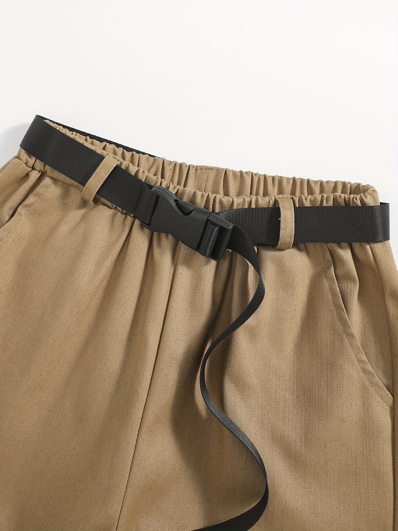 Kids Regular Cargo Pants For Spring & Summer & Autumn
