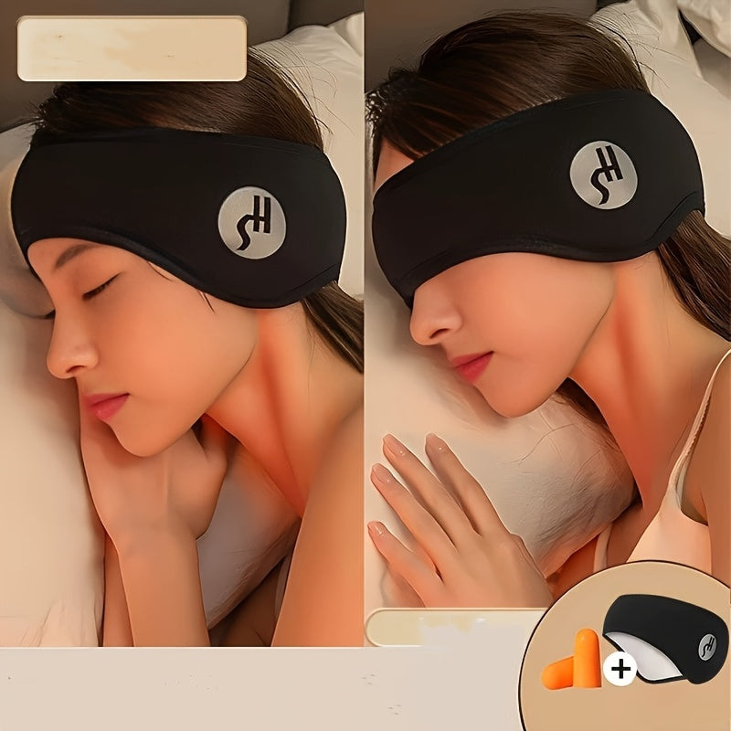 Bohemian Style Ear Muffs & Eye Mask Set for Outdoor Cycling