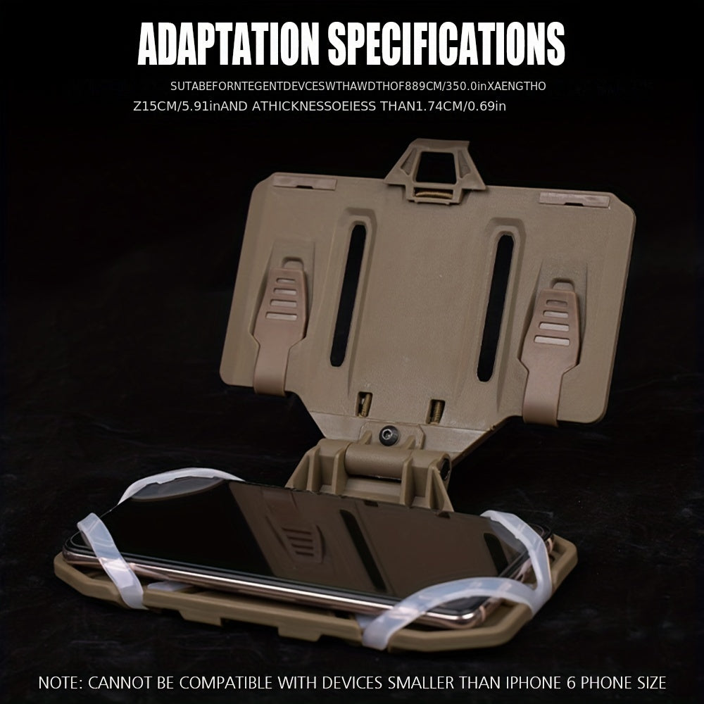 Tactical Molle Phone Holder Chest Phone Mount for Airsoft