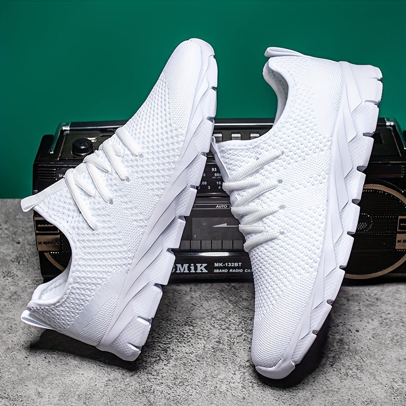 Men's Lightweight Knitted Casual Shoes for Traveling Jogging