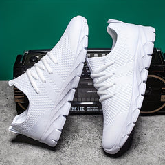 Men's Lightweight Knitted Casual Shoes for Traveling Jogging